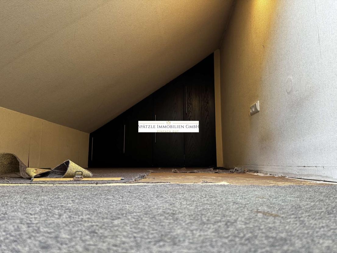 Schlafraum über dem Bad