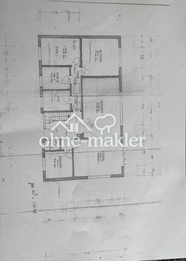 Grundriss Wohnfläche
