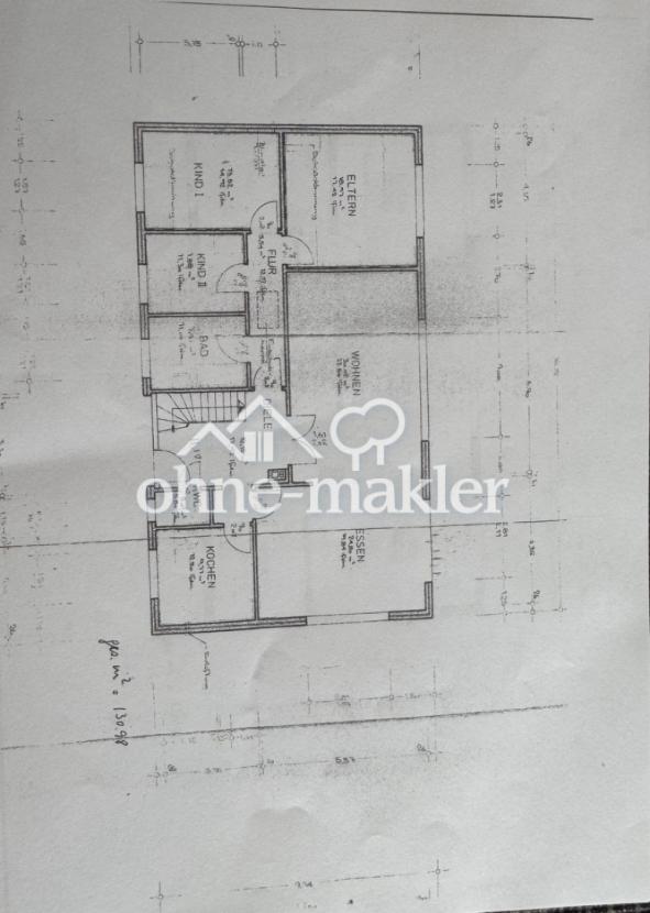 Grundriss Wohnfläche