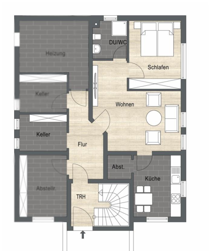 Erdgeschossgrundriss