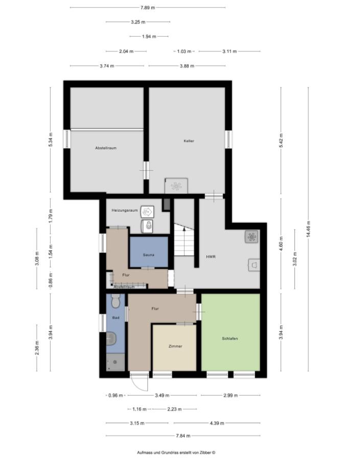 Grundriss Kellergeschoss