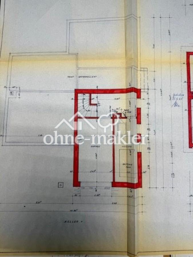 Grundriss Keller
