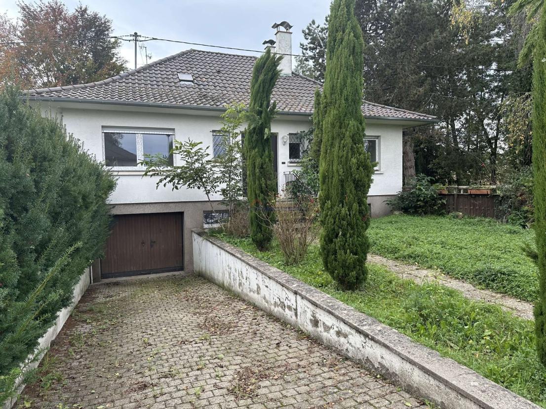 Ansicht Eingang und Garage