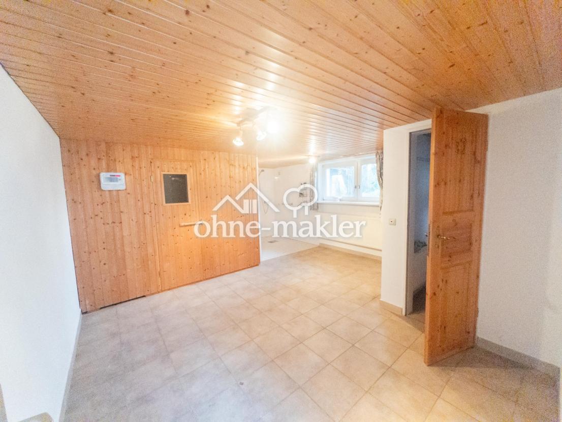 Sauna / optionale Wohnung