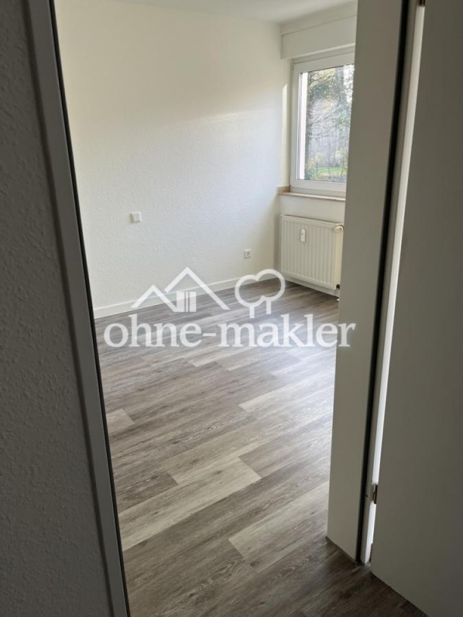 Blick ins Schlafzimmer