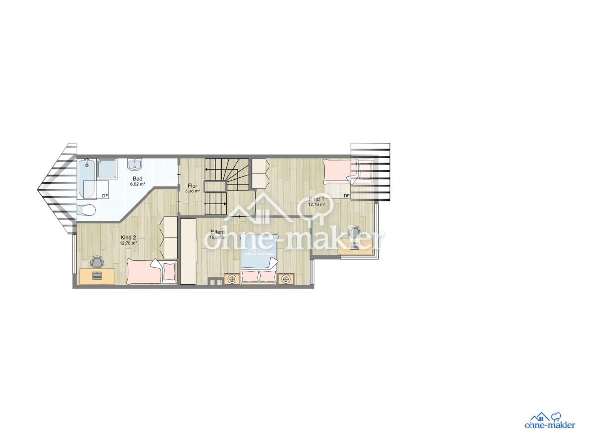 Grundriss Obergeschoss