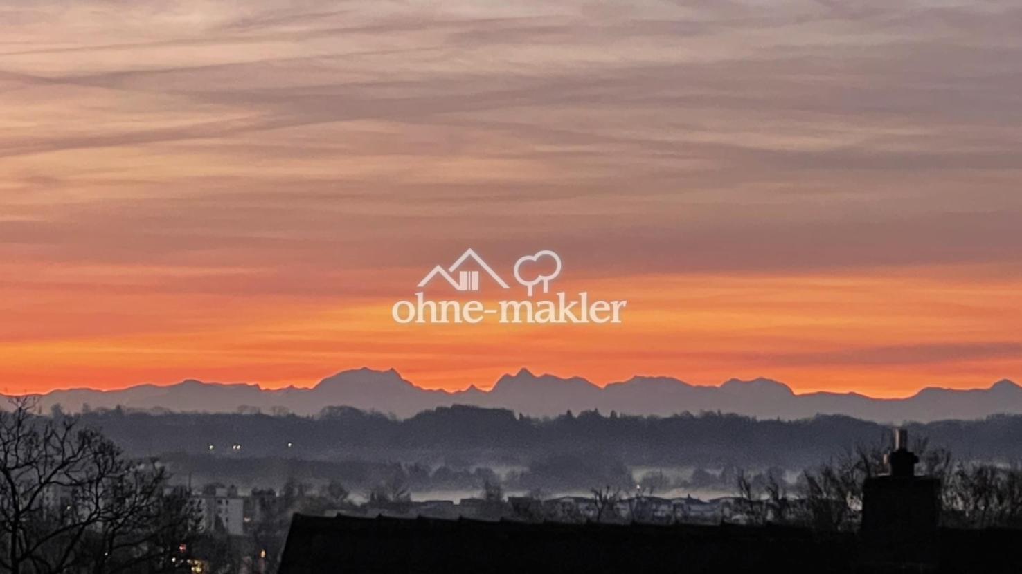 Bergpanorama vom Studio