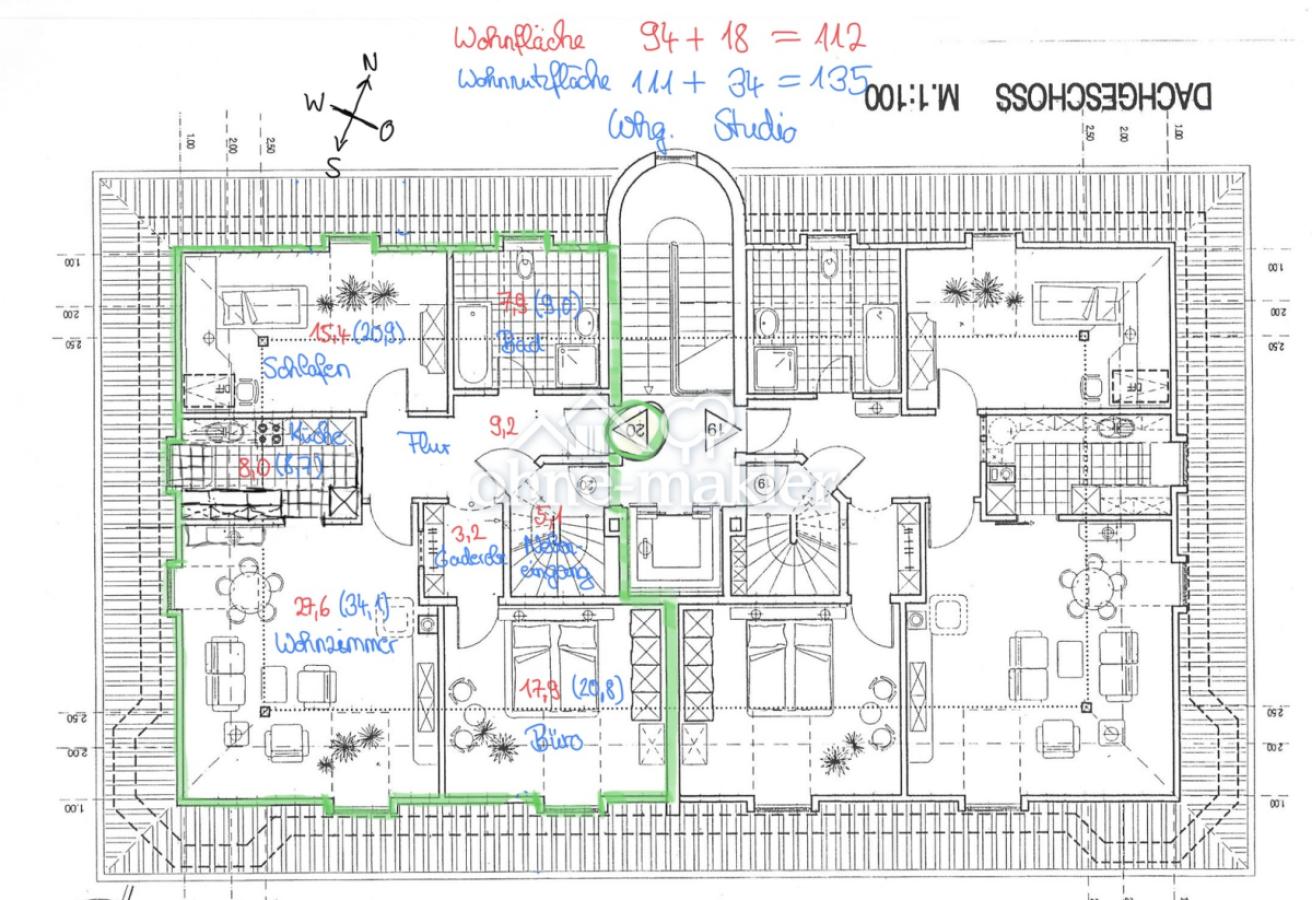 Wohnung Dachgeschoss