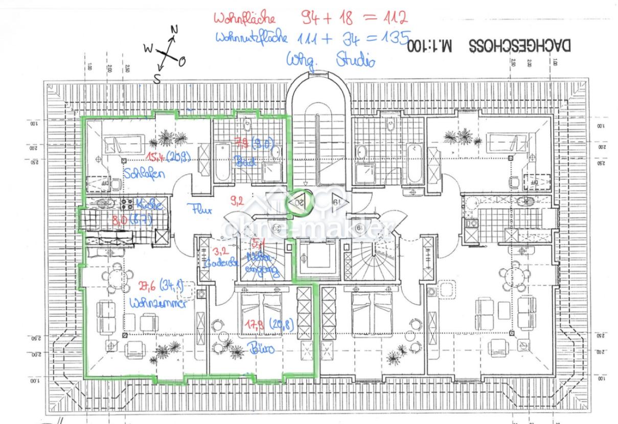 Wohnung Dachgeschoss