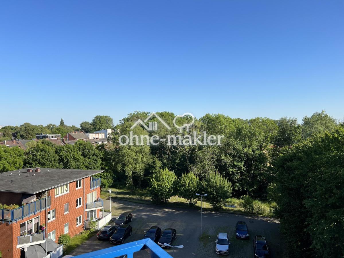 Ausblick vom Südbalkon
