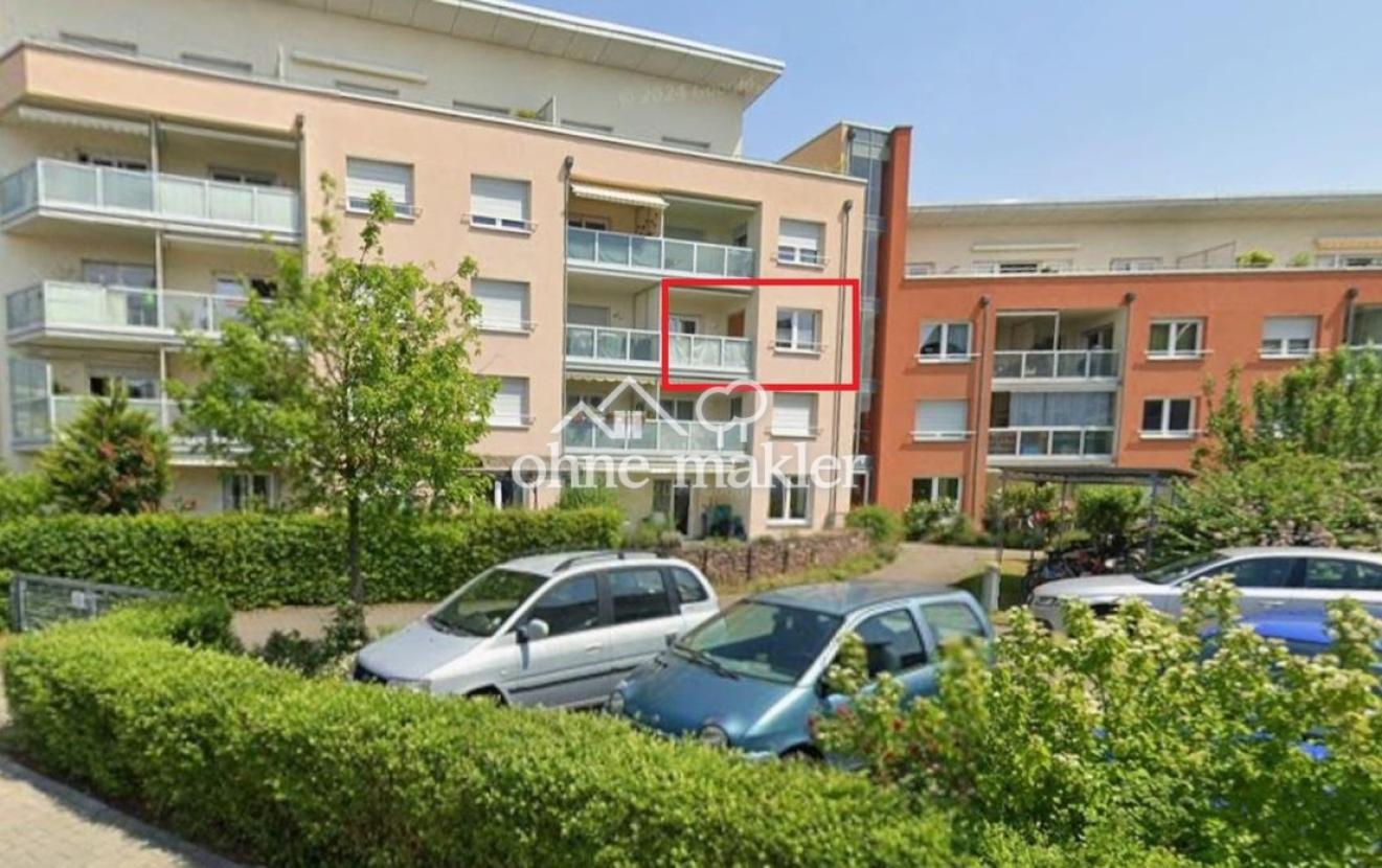 Wohnung von der Gartenseite