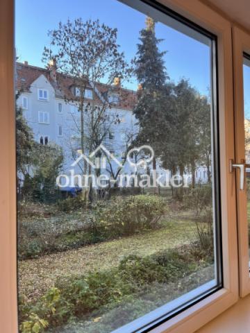 Blick aus dem Wohnzimmer