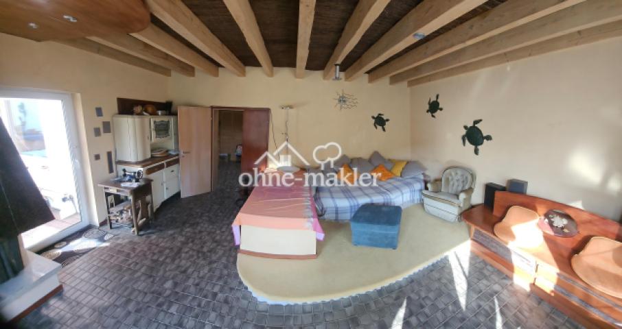 Wohnzimmer Kamin Terrassentür