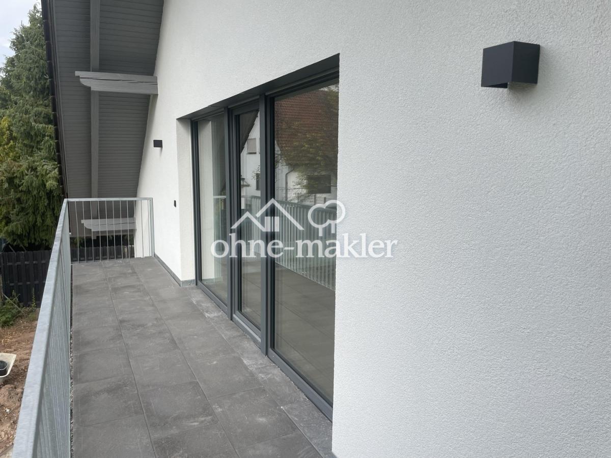 Balkon zur Westseite