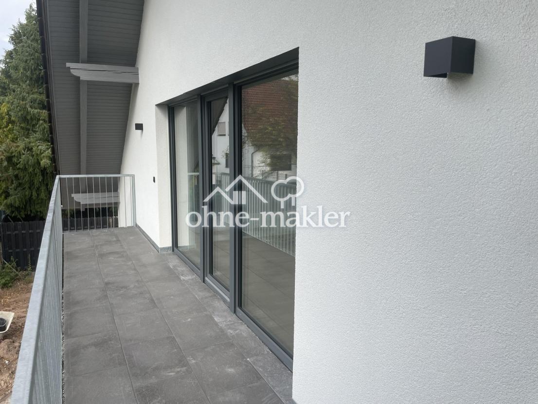 Balkon zur Westseite