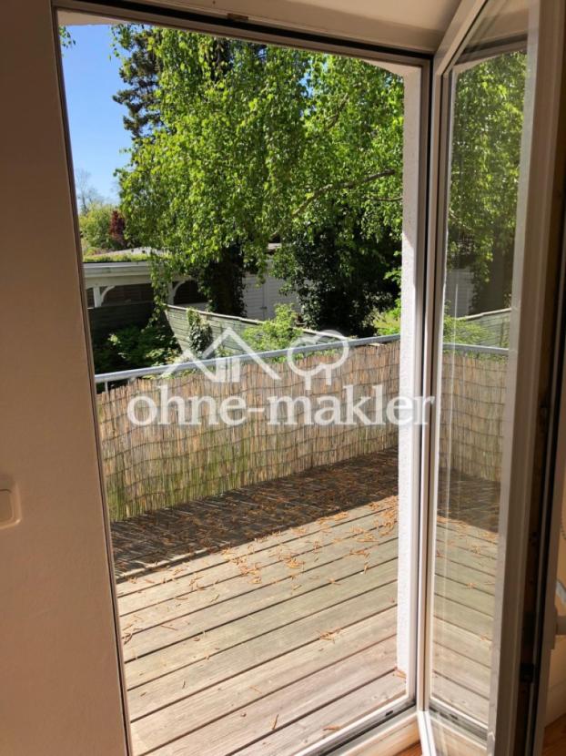 Blick vom Schlafz. auf den Bal