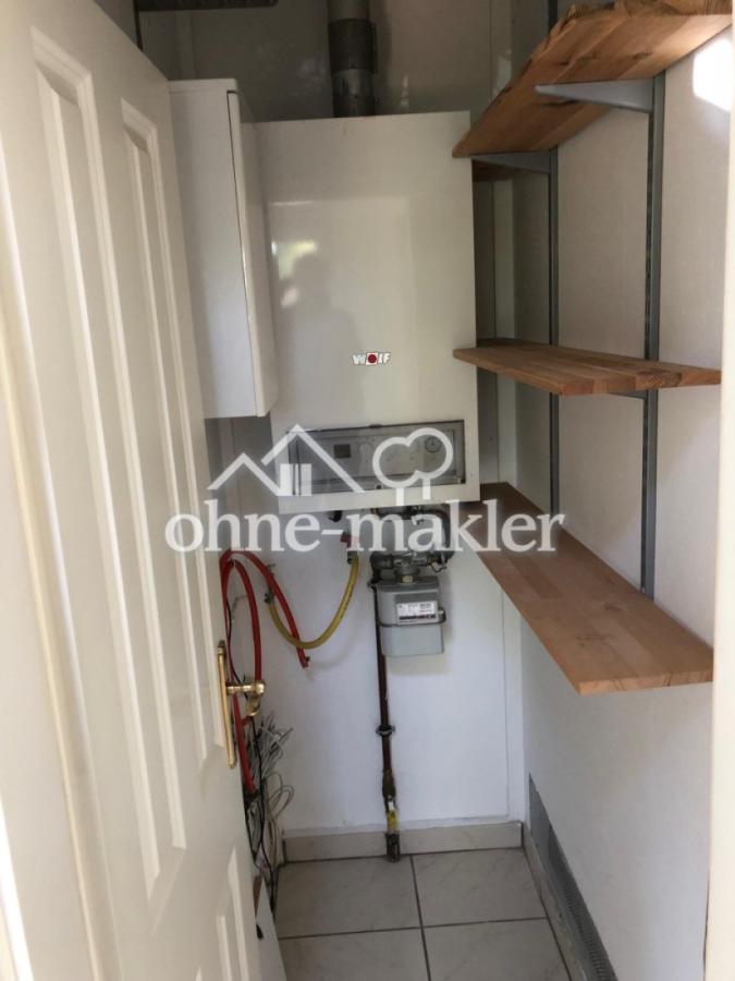 Abstellkammer mit Therme