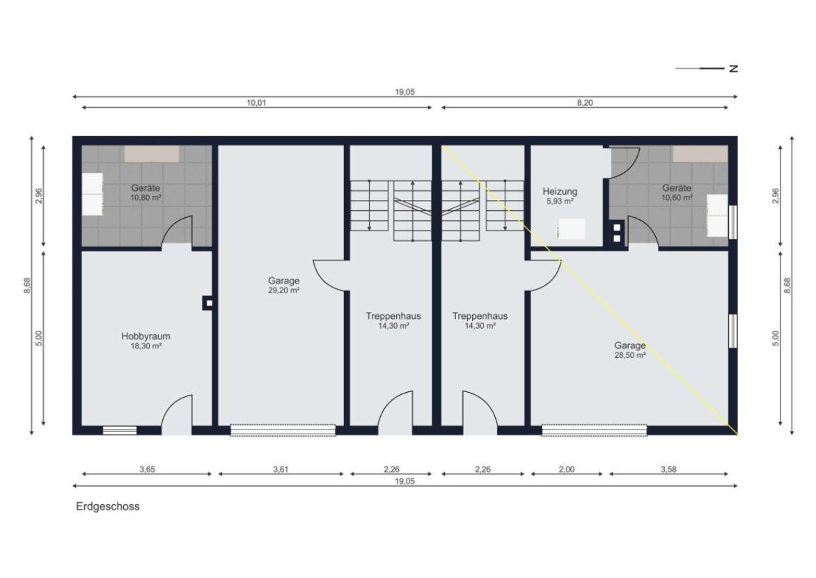 Grundrisse Erdgeschoss 