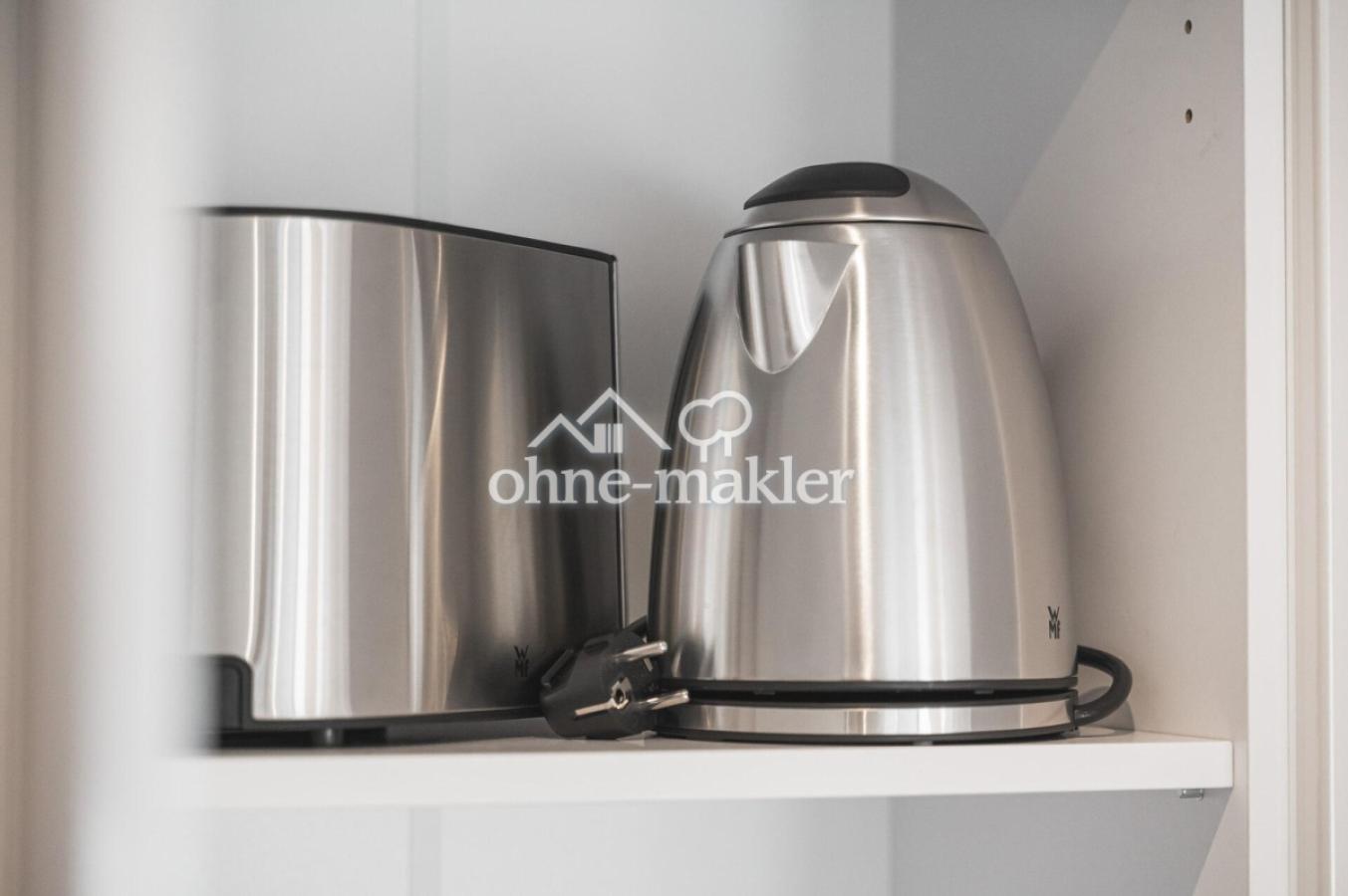 Toaster und Wasserkocher