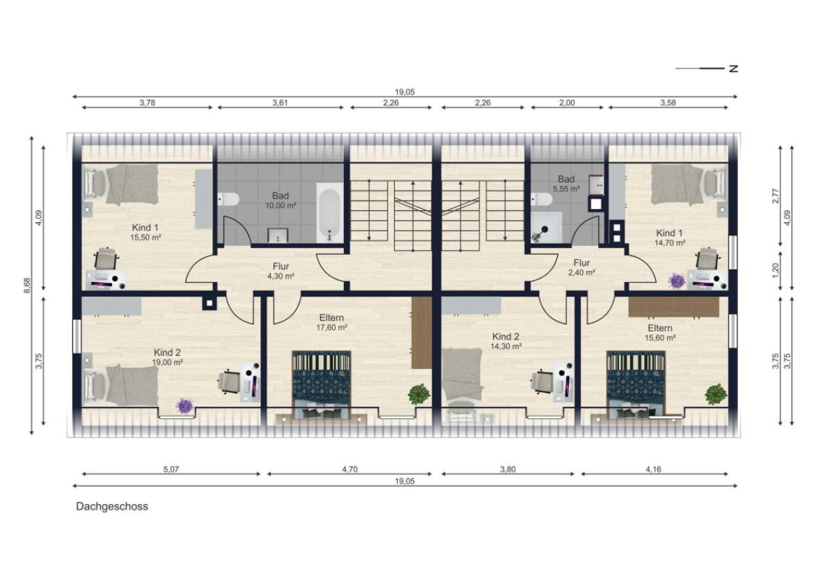 Grundrisse Dachgeschoss