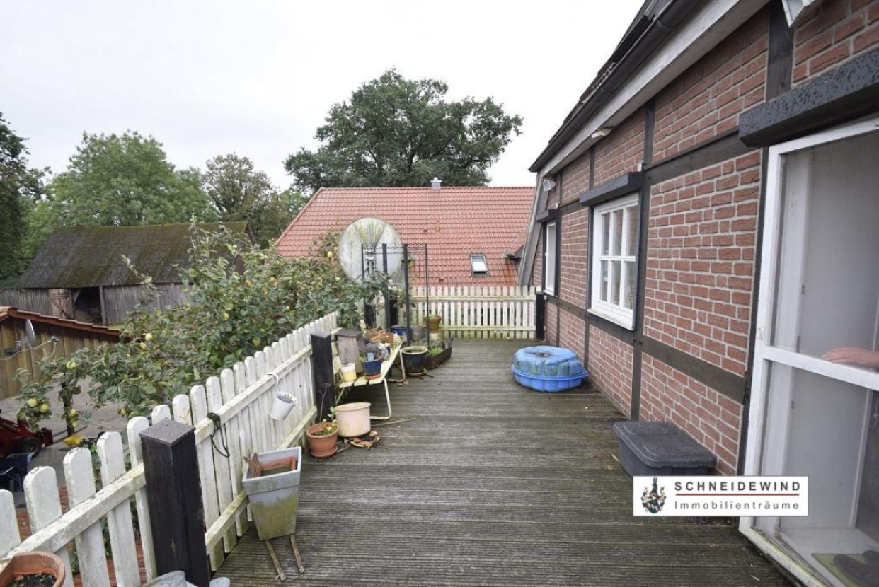 Balkon mit Blick zur Ostseite