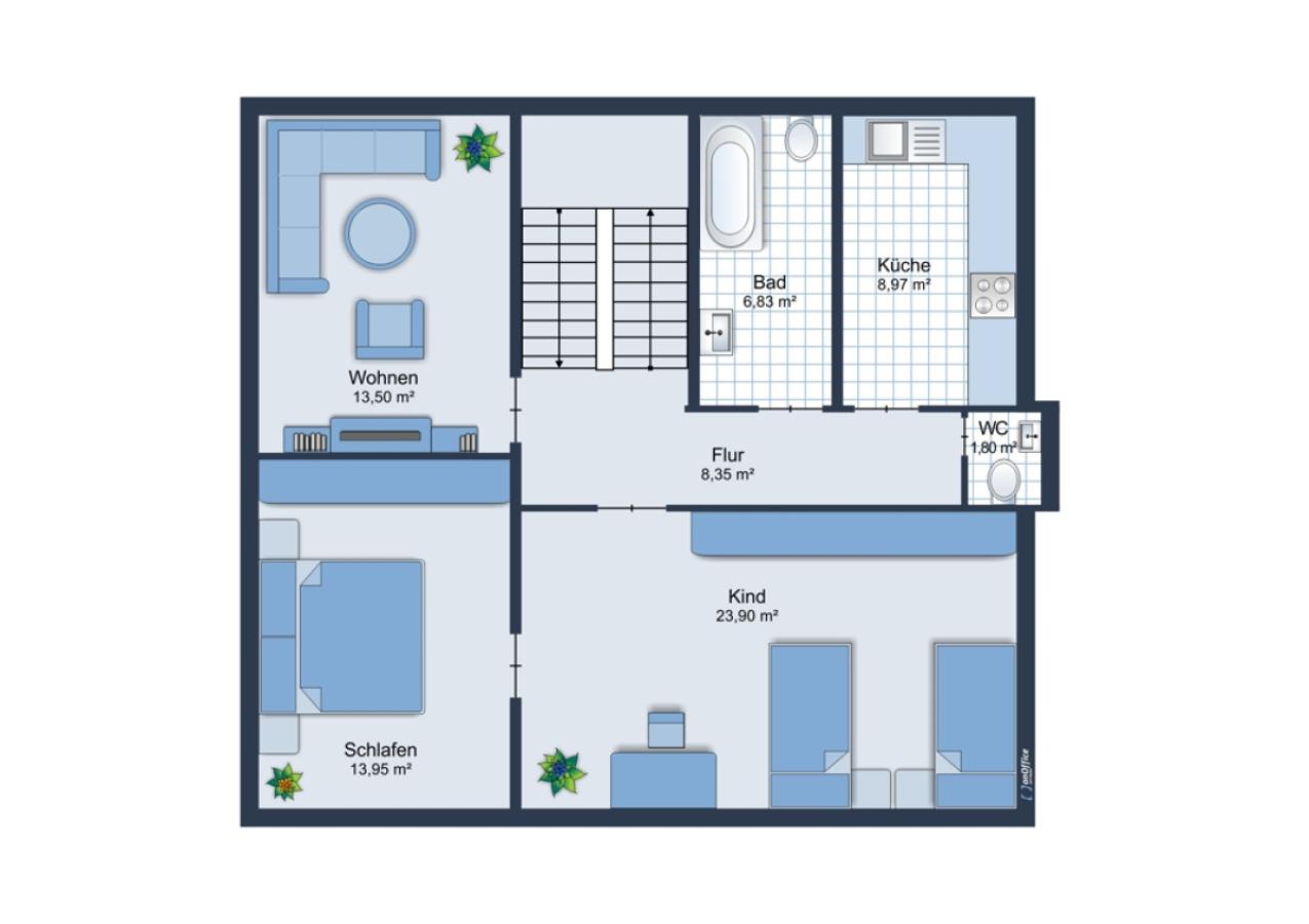 Grundriss Dachgeschoss
