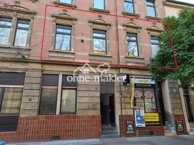 Haus (Wohnung markiert)