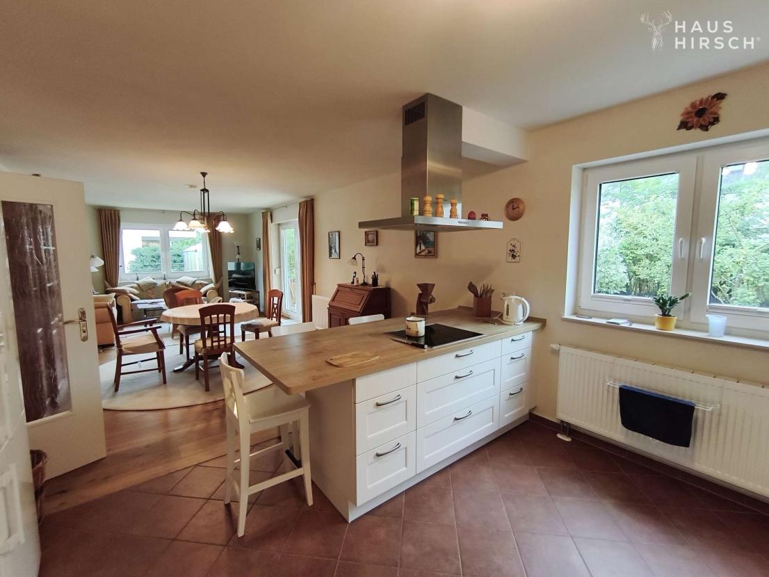 EG Wohnzimmer mit Küche