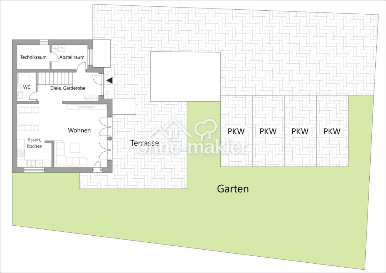 Grundriss Erdgeschoss