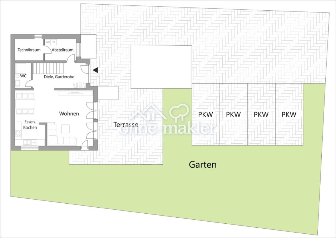 Grundriss Erdgeschoss