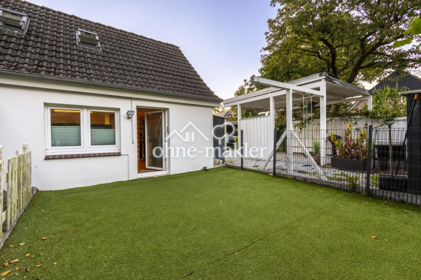 Blick auf die Einliegerwohnung