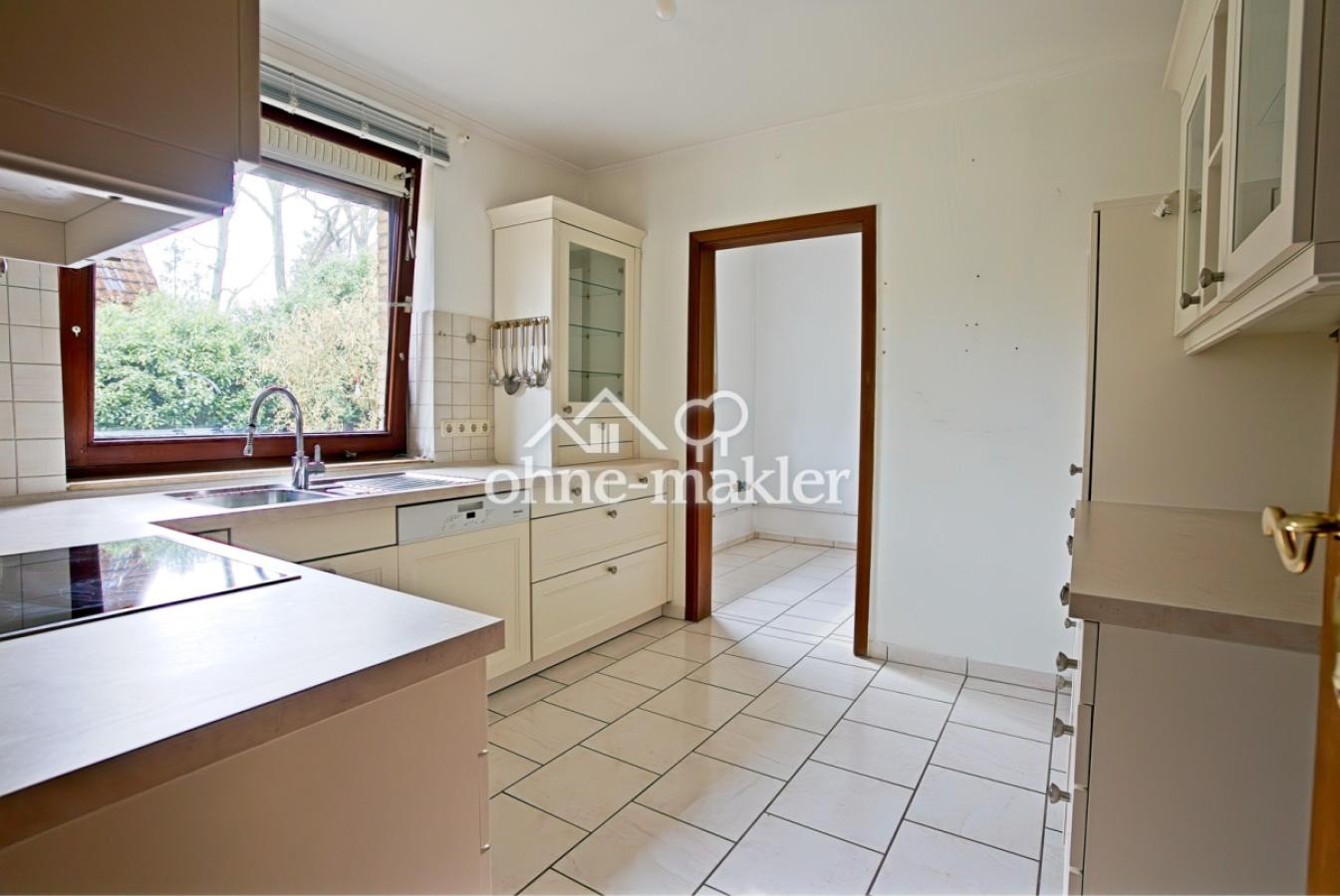 Küche, Blick vom Eingang