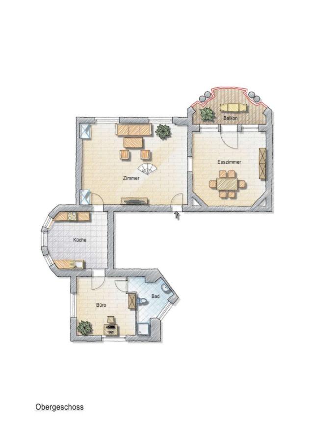 Grundriss Obergeschoss
