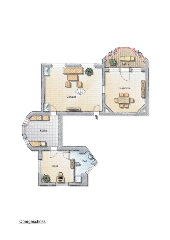 Grundriss Obergeschoss