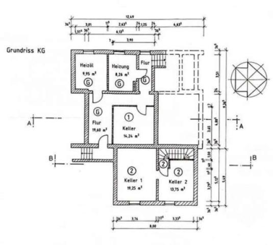 Grundriss Kellergeschoss