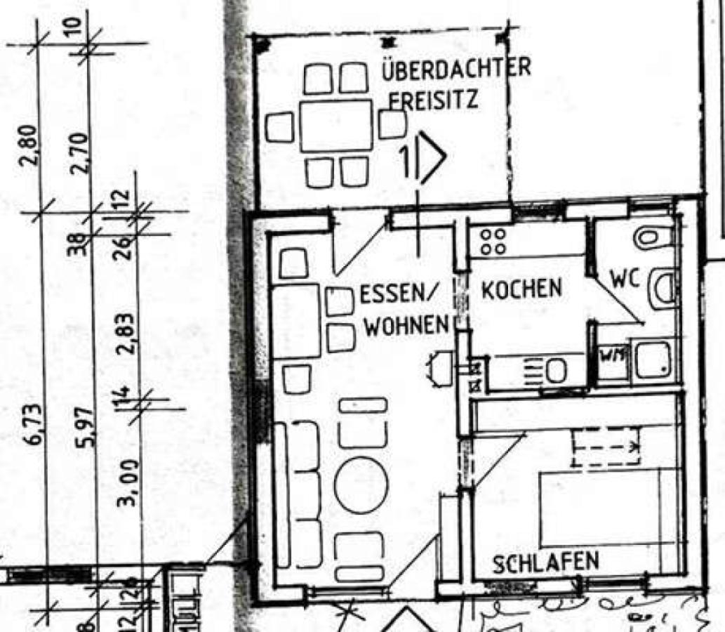 Grundriss Gästehaus