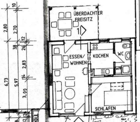 Grundriss Gästehaus