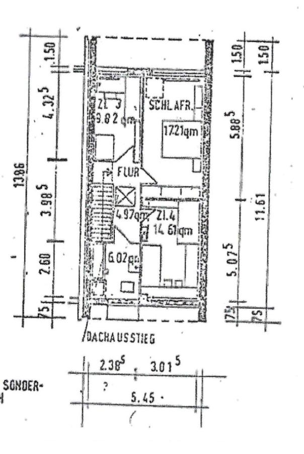 Grundriss Obergeschoß