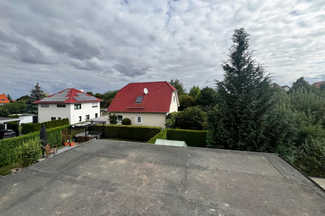 Dachfläche wartet auf Gestaltung