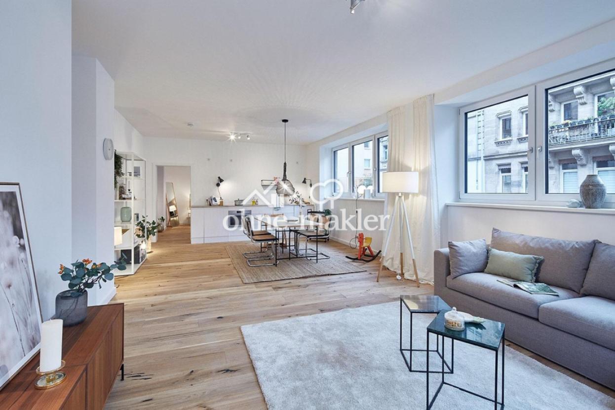 Wohnen mit offener Küche