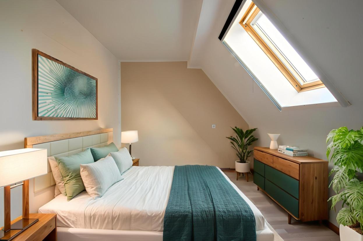 Schlafzimmer Virtual Staging