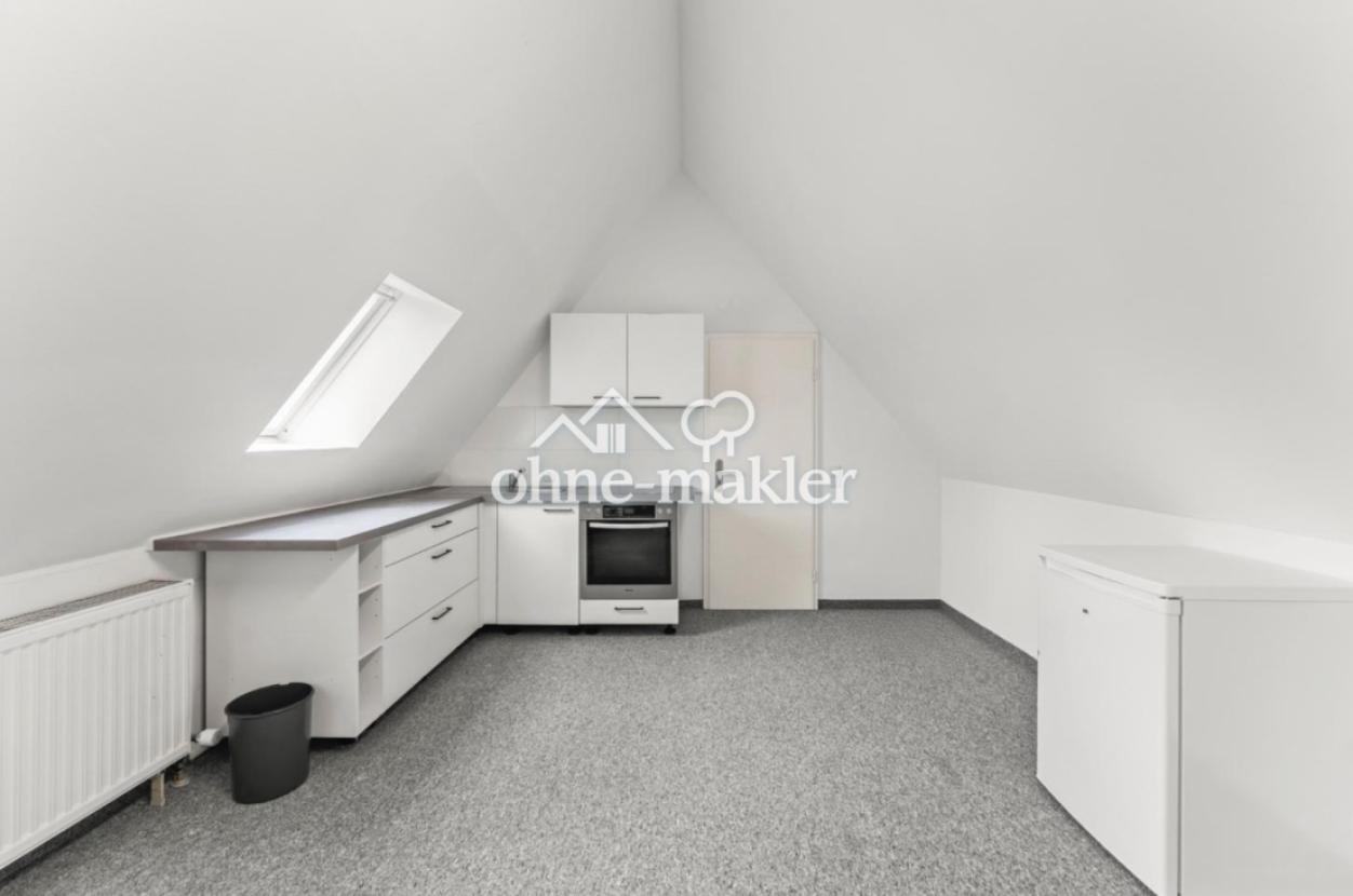 Küche im Dachgeschoss