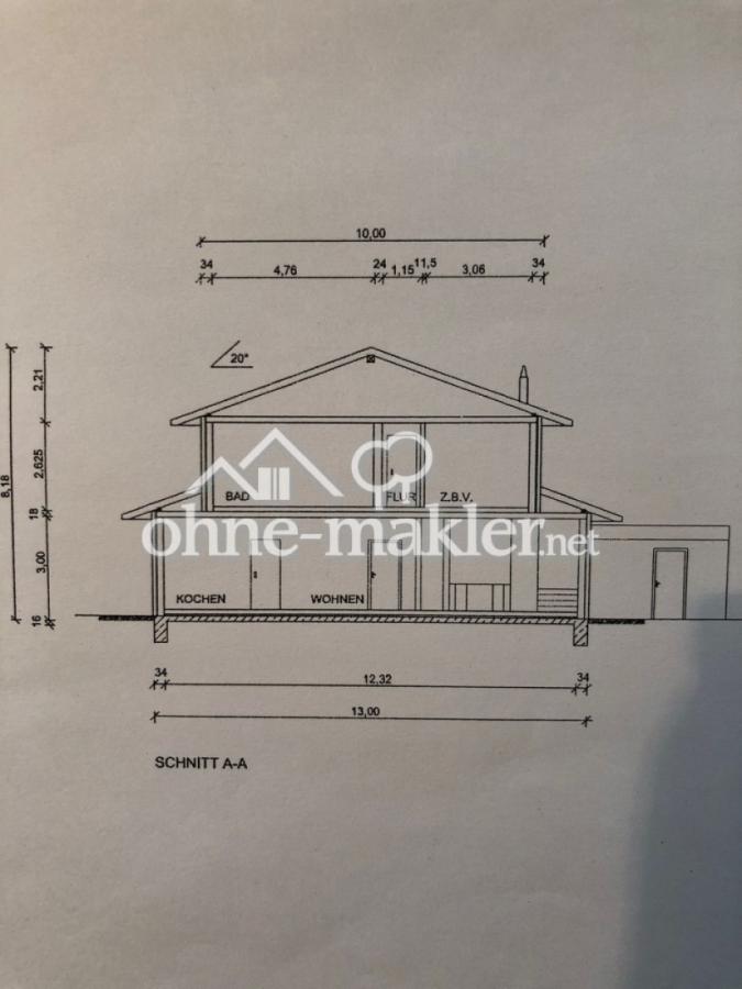 Grundriss Seitenschnitt