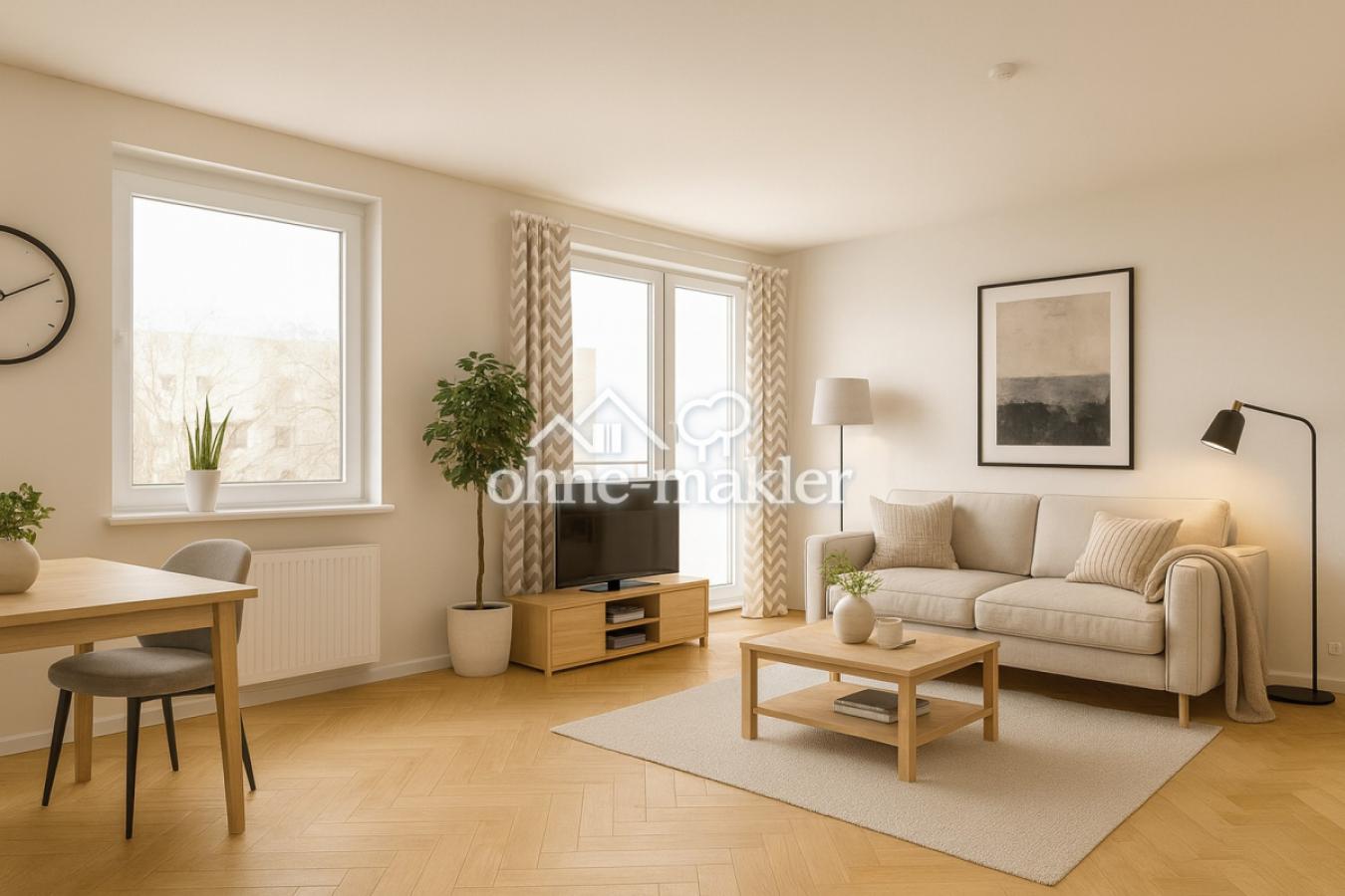 Wohnzimmer (virtuell bearb.)