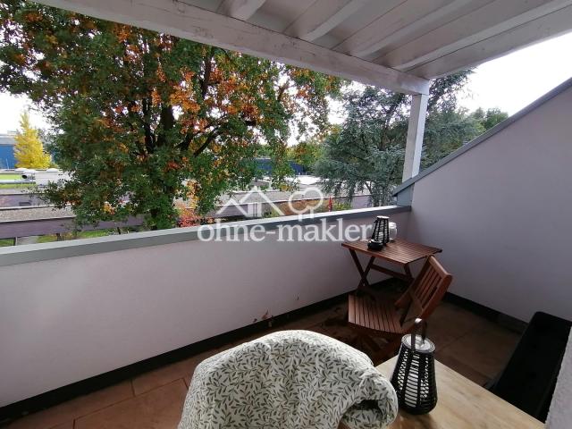 Dachloggia blick ins Grüne