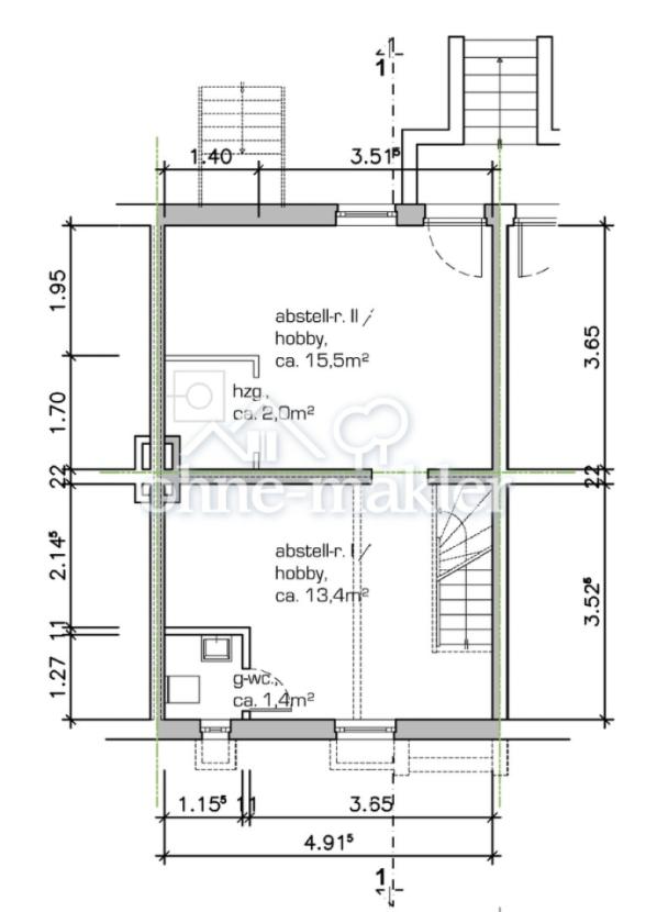 Grundriss Kellergeschoss
