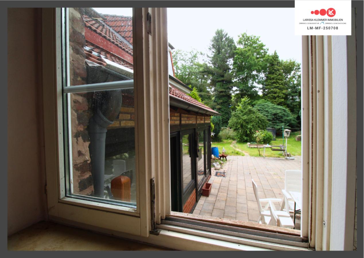 Blick aus Schlafzimmer WH1