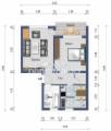 Grundriss 2-Zi.-Wohnung