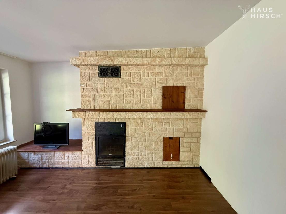 Kaminofen in Wohnzimmer 2 