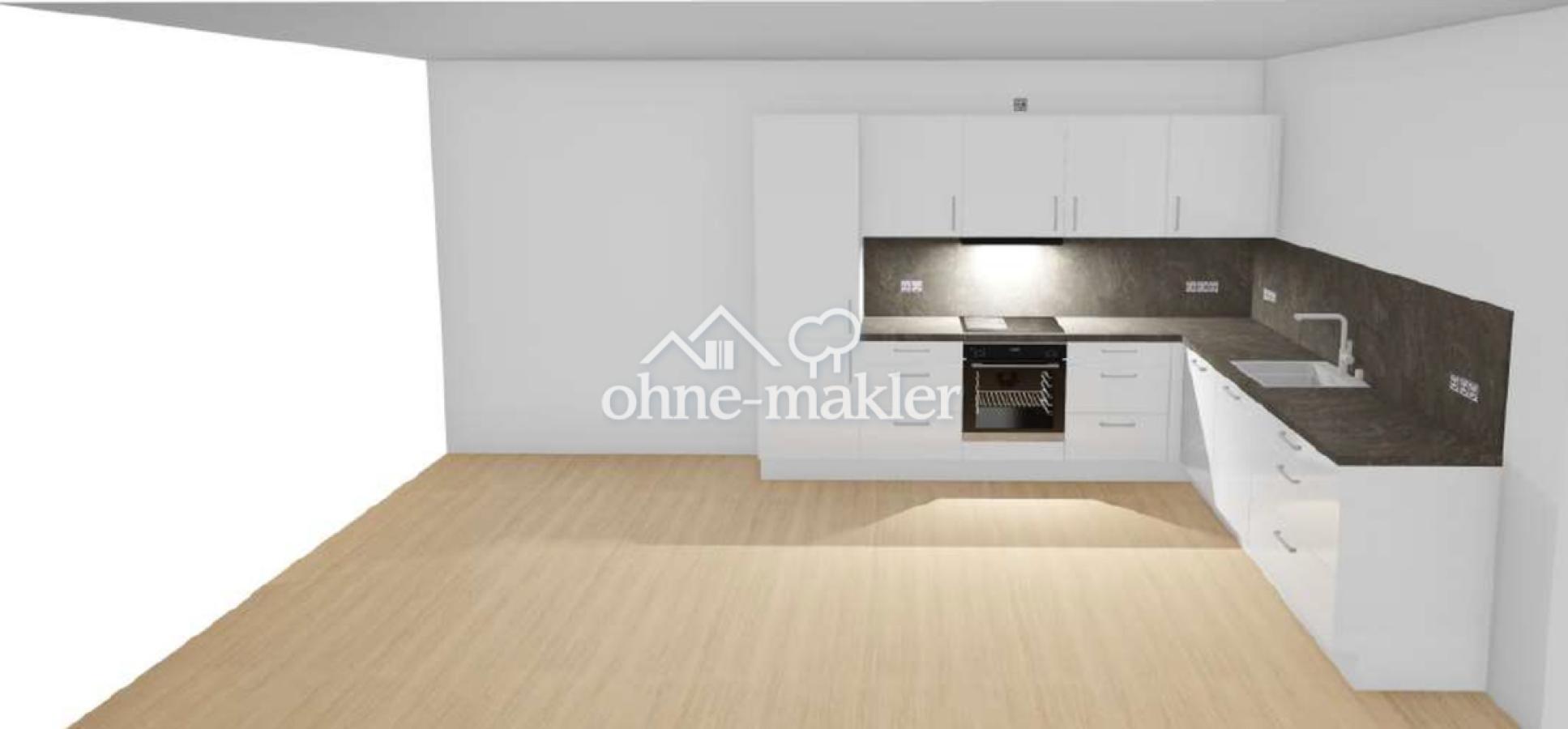 geplante Küche (Illustration)